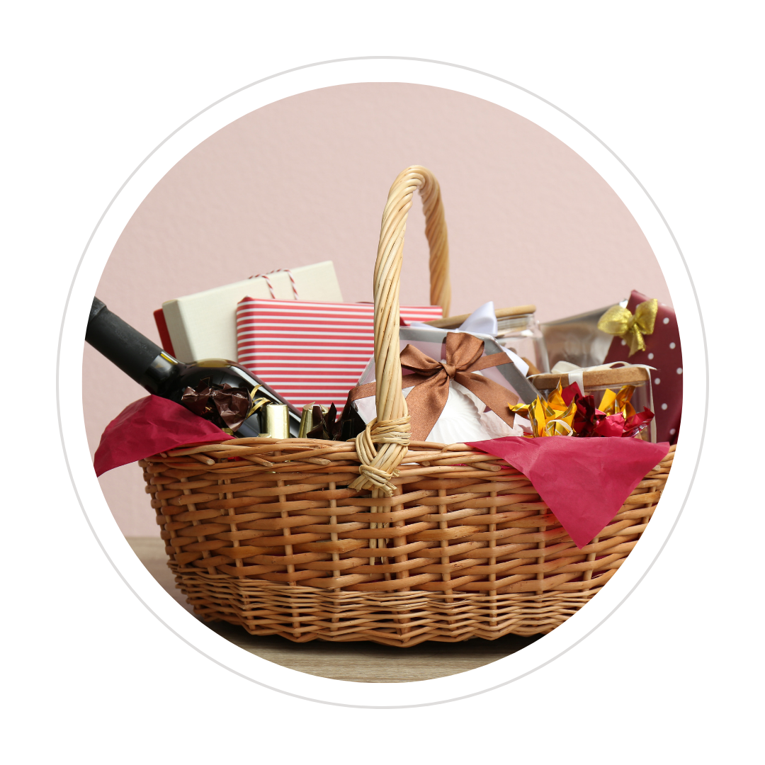 holiday gift basket baskets instead